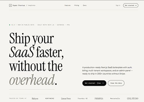 Minimal theme preview